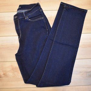 Old Navy Curvy Mid Rise Straight Leg Jeans